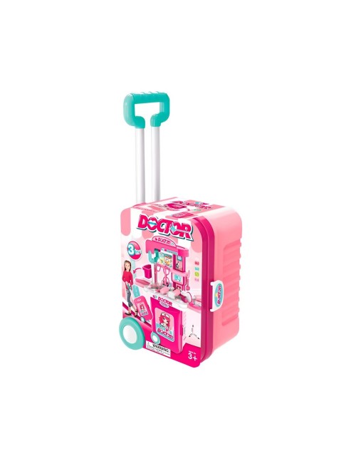 Maleta Armable 3 En 1 Accesorios Doctora Utencilios Juguete