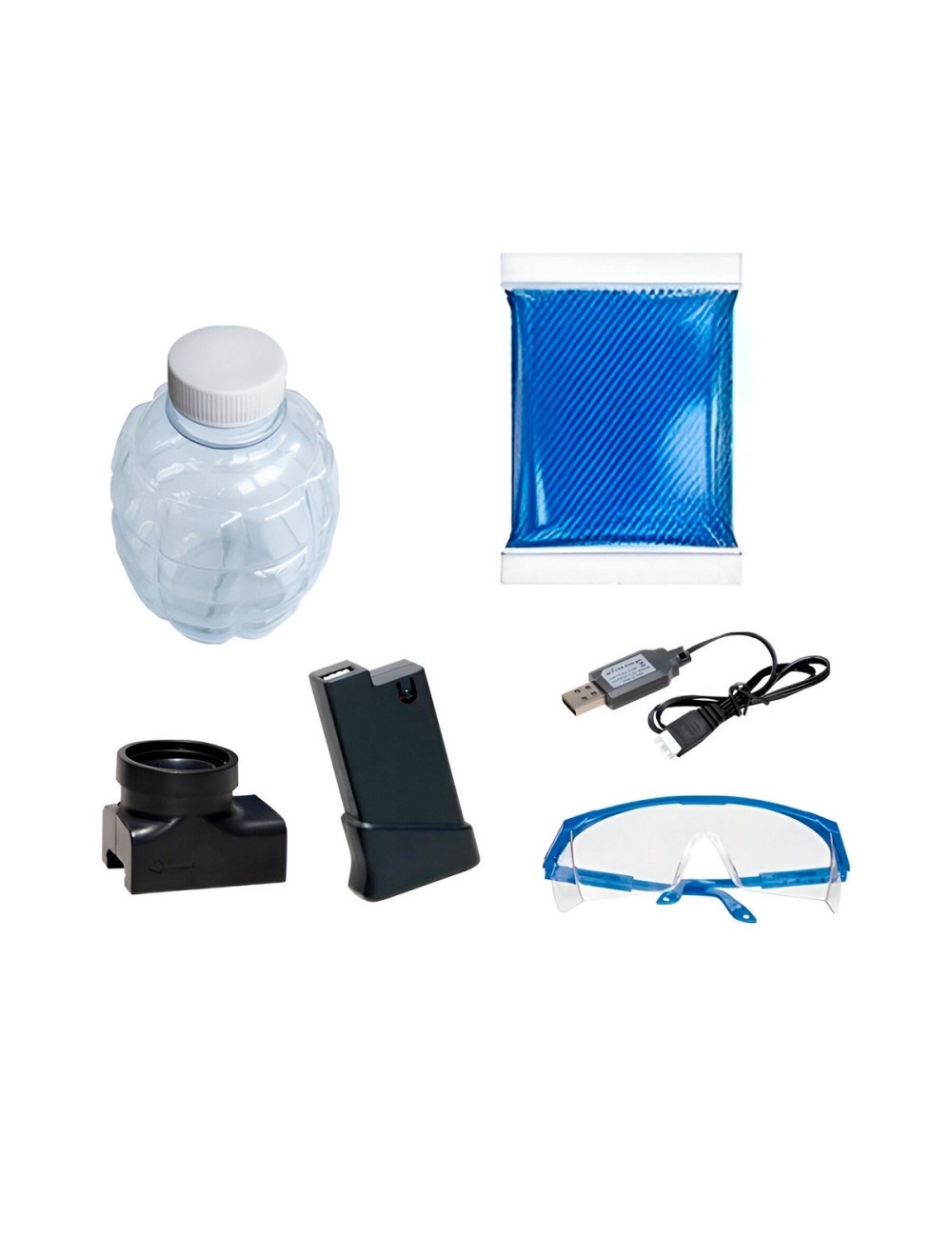 Pistola De Hidrogel Con Tanque Electrica Recargable + Gafas