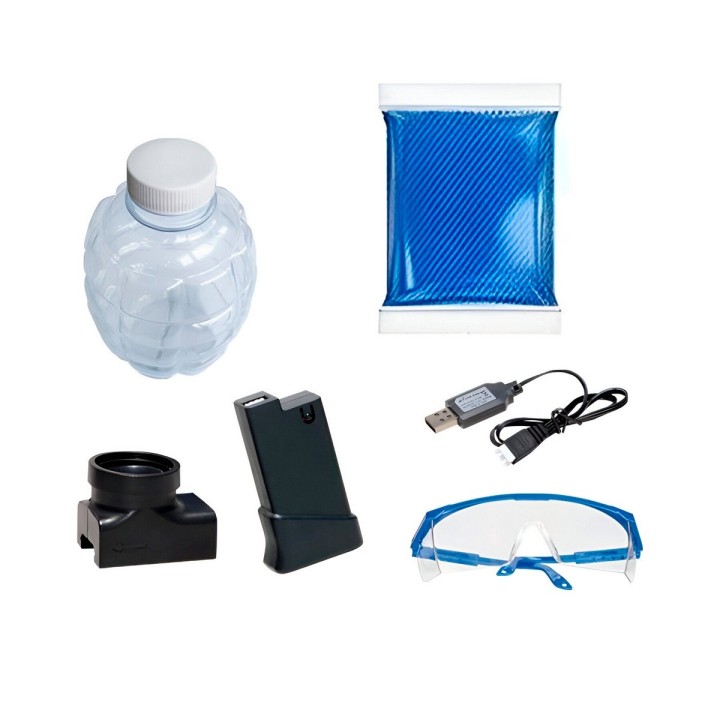 Pistola De Hidrogel Con Tanque Electrica Recargable + Gafas