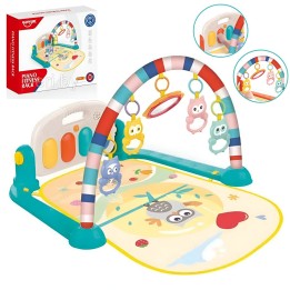Gimnasio Piano Fitness Tapete Sonajero Buho Musical Bebes