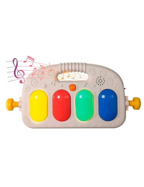 Gimnasio Piano Fitness Tapete Sonajero Buho Musical Bebes