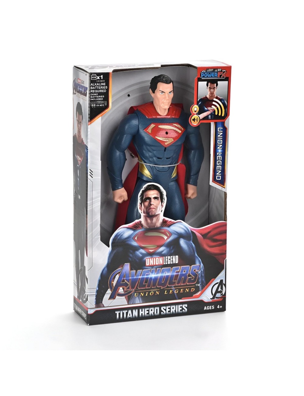 Figura Coleccionable Juguete Sonido Comic Superman