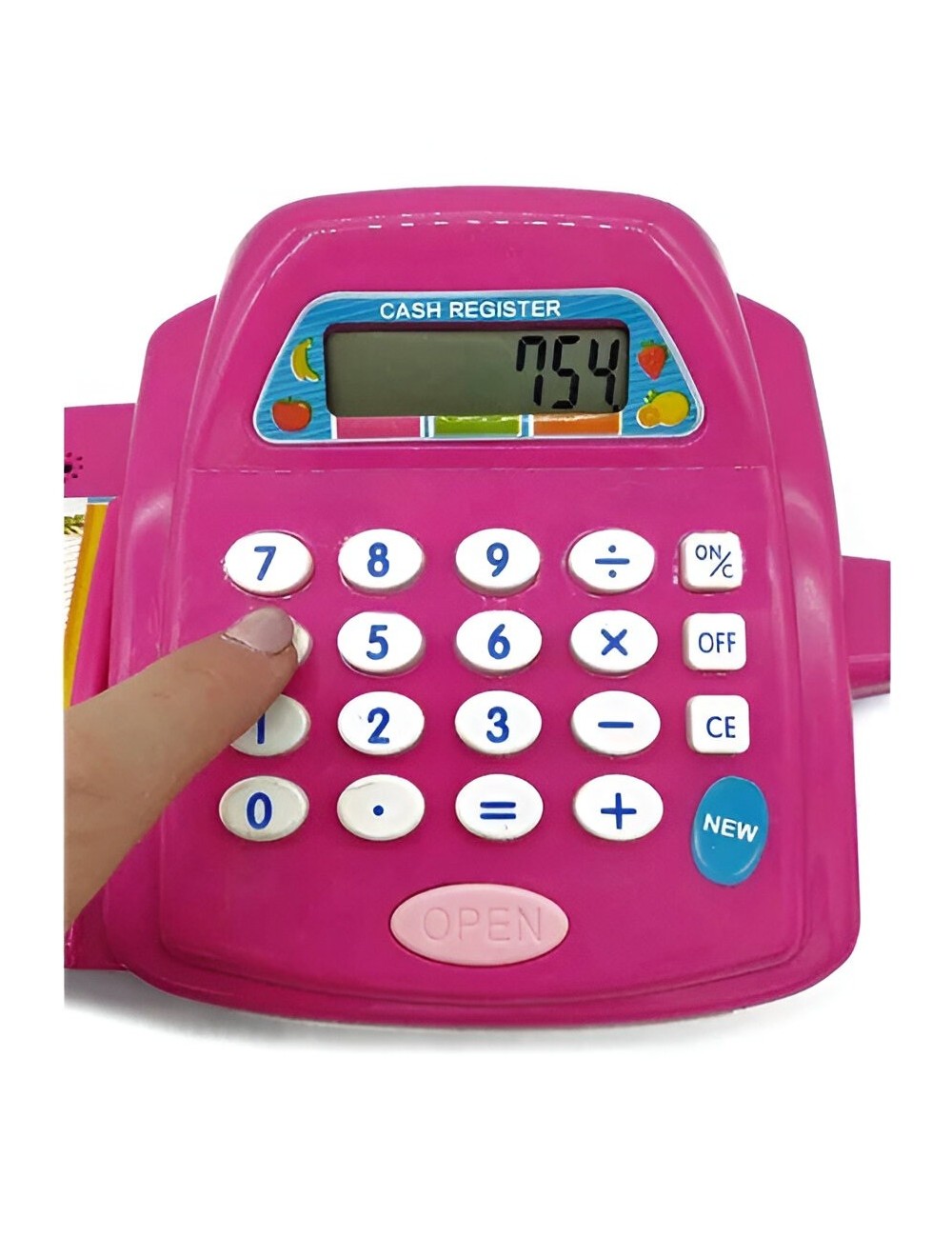 Caja Registradora Interactiva Juguete Para Niña + Baterias