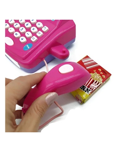 Caja Registradora Interactiva Juguete Para Niña + Baterias