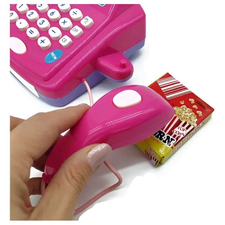 Caja Registradora Interactiva Juguete Para Niña + Baterias