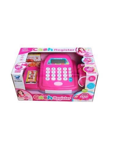Caja Registradora Interactiva Juguete Para Niña + Baterias