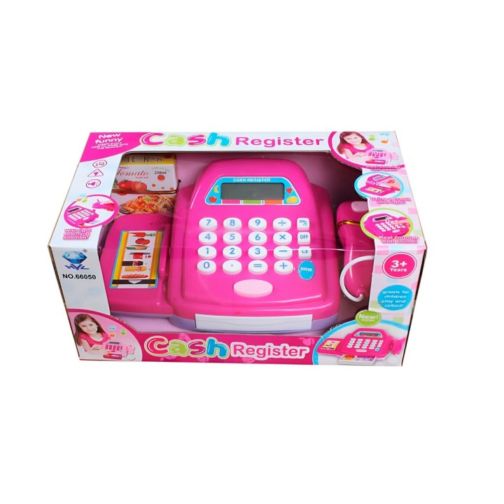 Caja Registradora Interactiva Juguete Para Niña + Baterias
