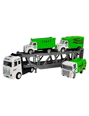 Camion Niñera Bus Recoleccion Juguete Niños