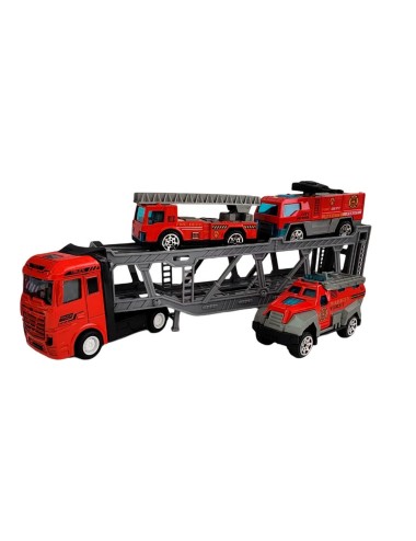 Camion Niñera Grua Camioneta Bus Bomberos Juguete Niños
