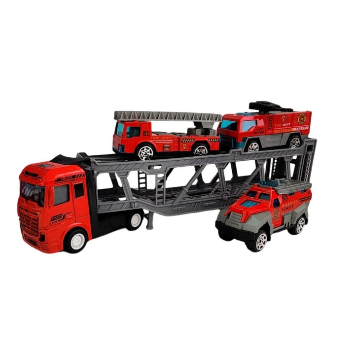 Camion Niñera Grua Camioneta Bus Bomberos Juguete Niños