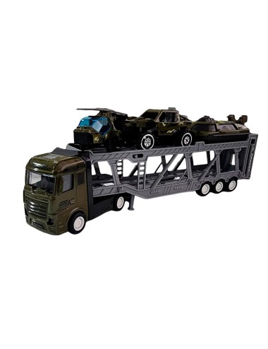 Camion Niñera Helicoperto Lancha Buggy Militar Juguete Niños