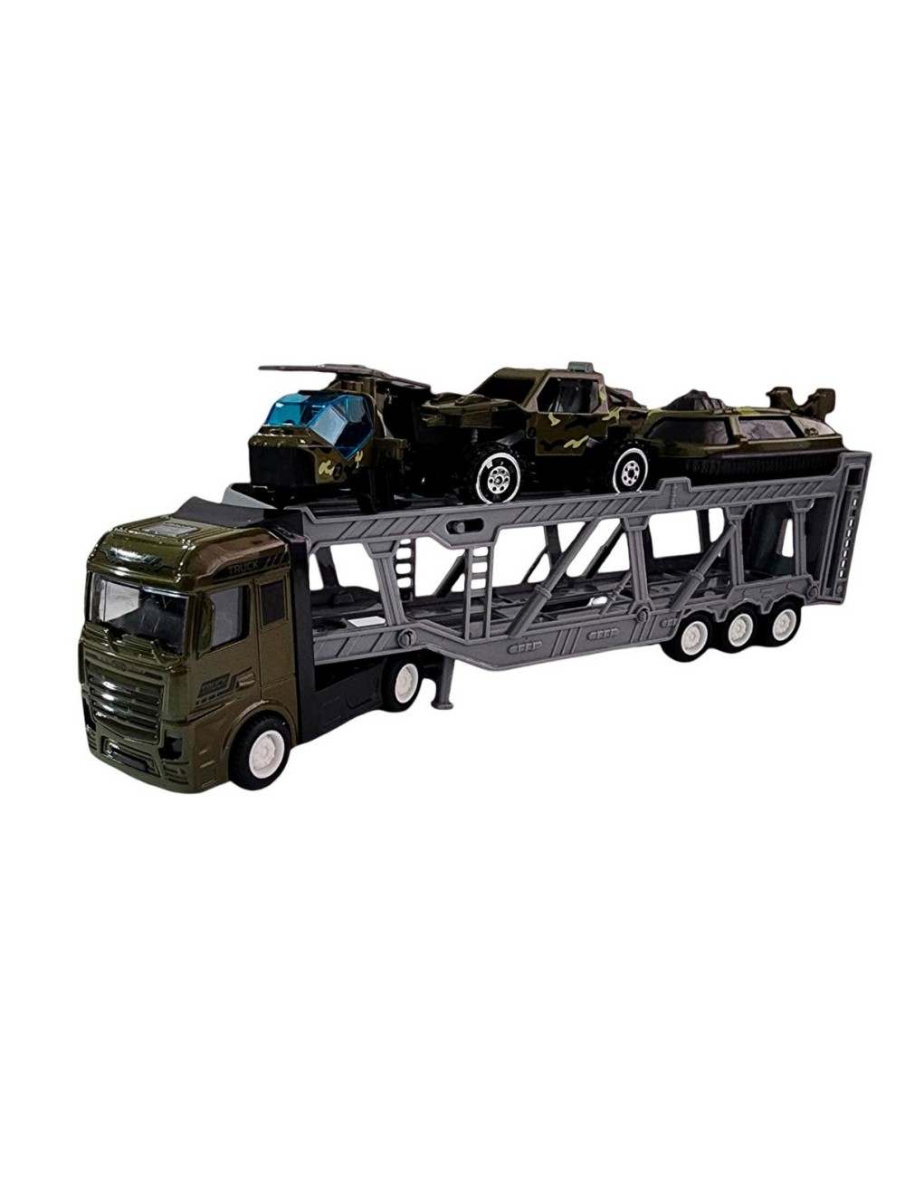 Camion Niñera Helicoperto Lancha Buggy Militar Juguete Niños