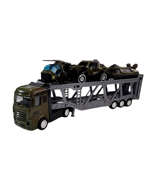 Camion Niñera Helicoperto Lancha Buggy Militar Juguete Niños