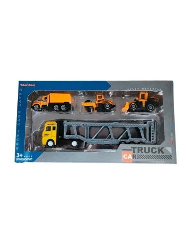Camion Niñera Volqueta Aplanadora Excavadora Juguete Niños