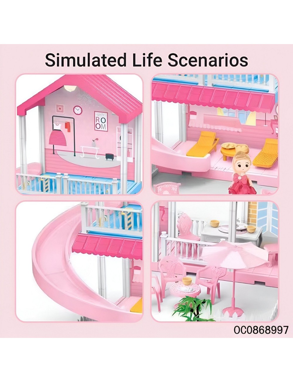 Casa Muñeca Accesorios Mascota Juguete Interactivo Niñas