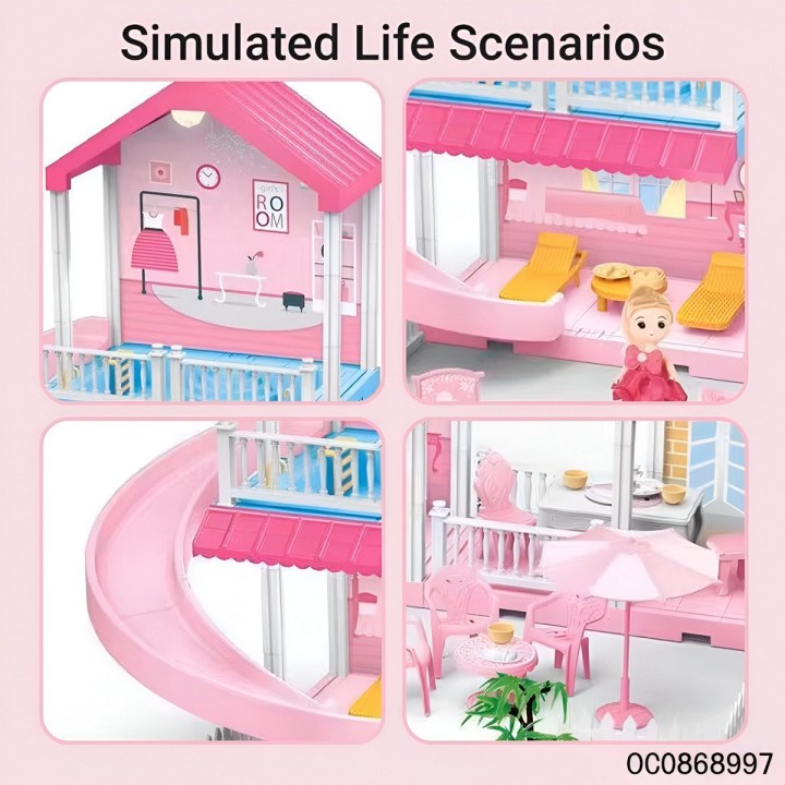 Casa Muñeca Accesorios Mascota Juguete Interactivo Niñas