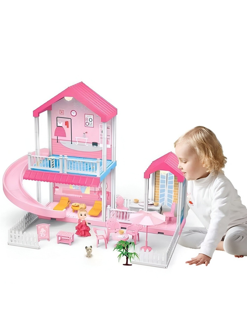 Casa Muñeca Accesorios Mascota Juguete Interactivo Niñas