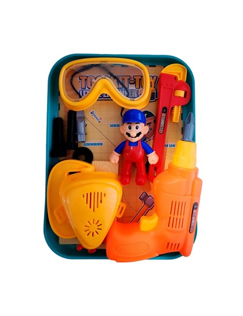 Juguete Niños Set De Herramientas Juego Kit Constructor