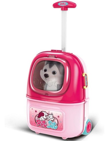 Maleta Bolso Mascota Veterinaria Portatil Juguete Niñas