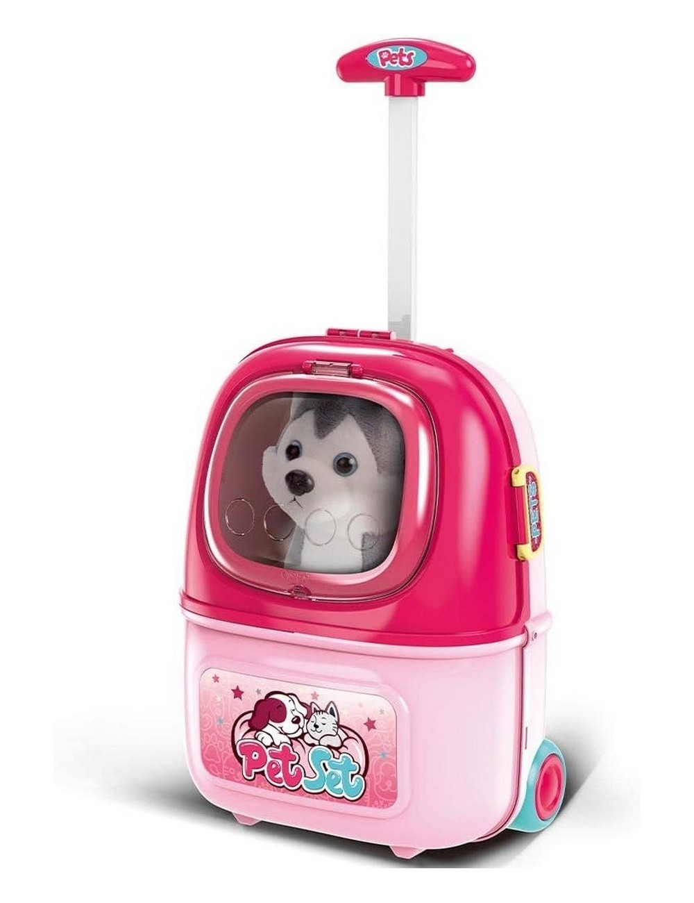 Maleta Bolso Mascota Veterinaria Portatil Juguete Niñas