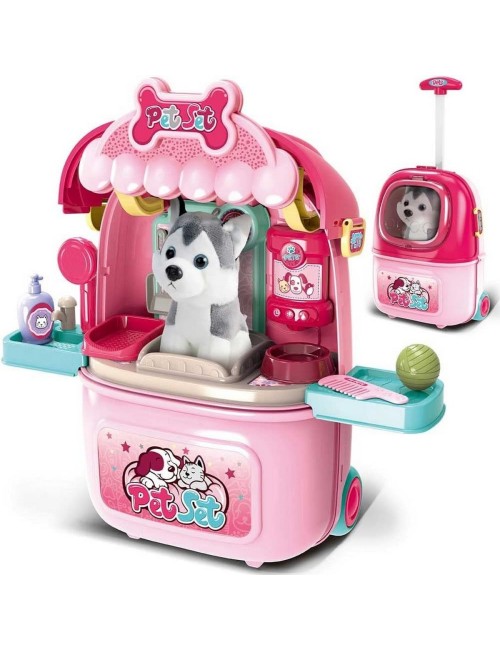 Maleta Bolso Mascota Veterinaria Portatil Juguete Niñas