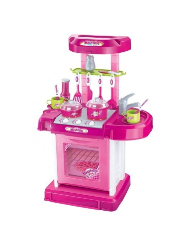 Maleta Cocina Armable Portatil Juguete Niñas Interactivo