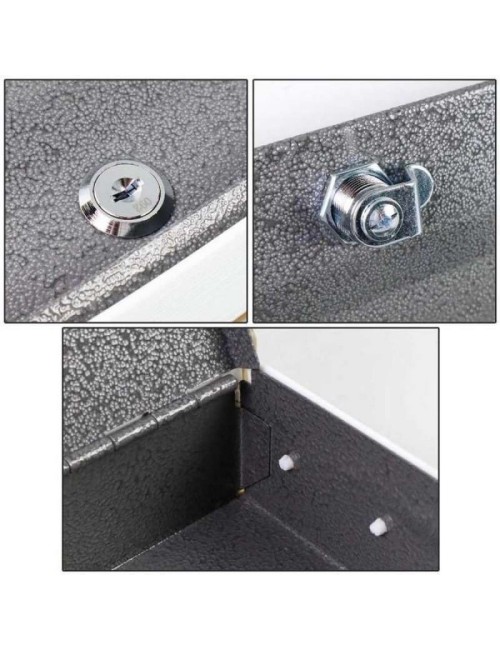 Caja Fuerte Grande Dinero Forma Libro Camuflado + Llave