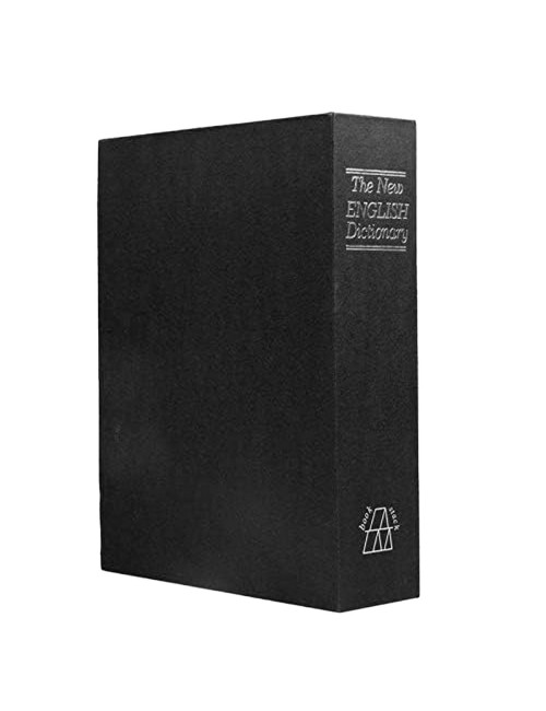 Caja Fuerte Grande Dinero Forma Libro Camuflado + Llave
