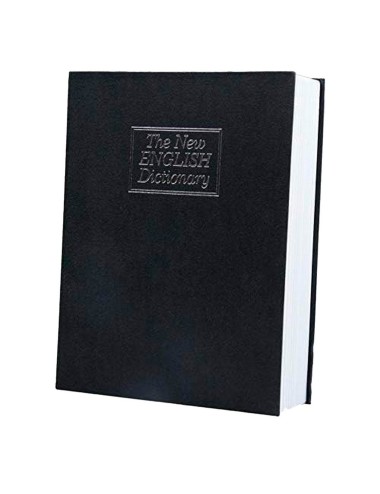 Caja Fuerte Grande Dinero Forma Libro Camuflado + Llave