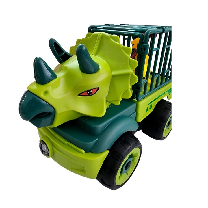 Carro Camion Dinosaurio Armable Juguete Interactivo Niños
