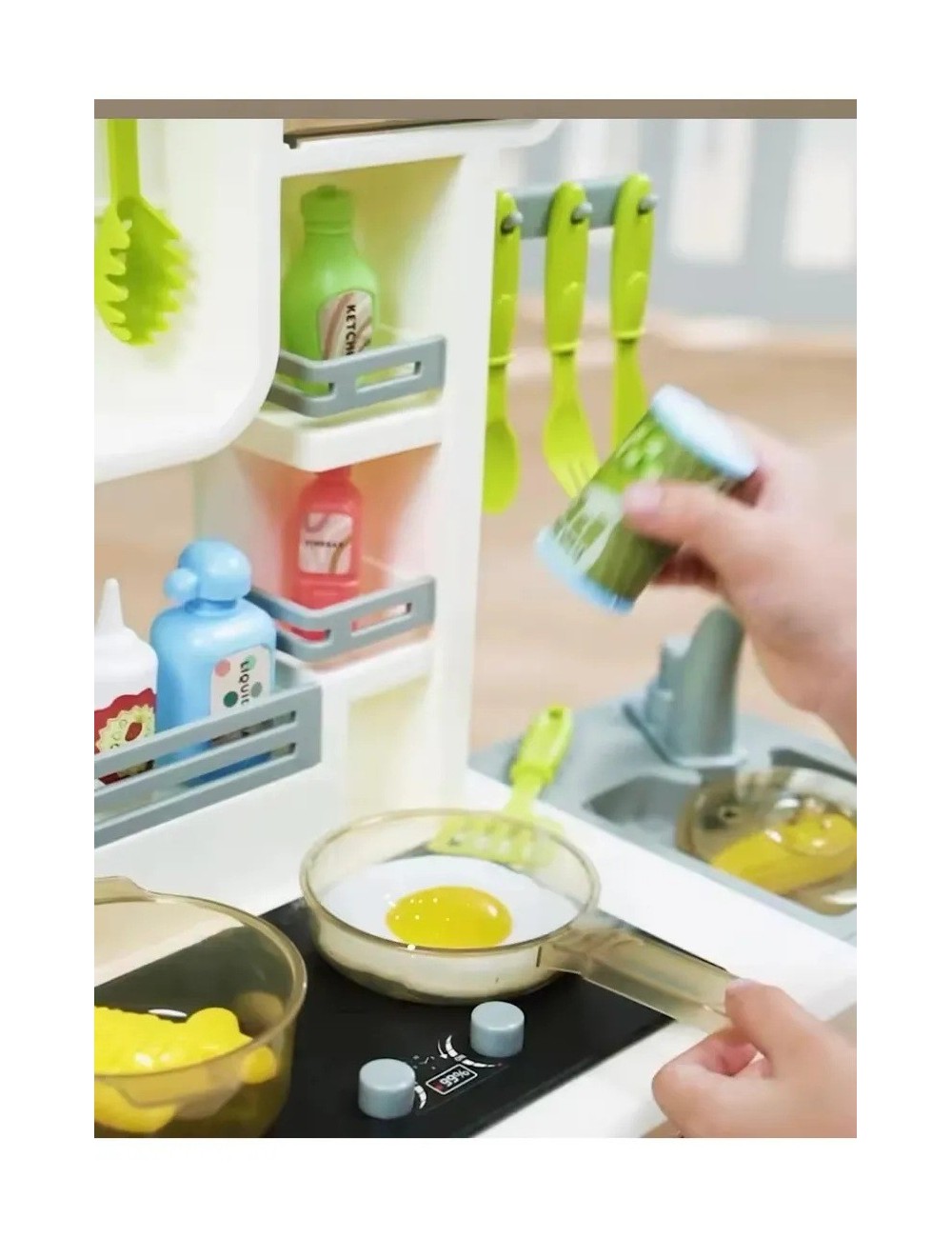 Cocina Infantil Home Kitchen Interactiva Agua Luz Sonido