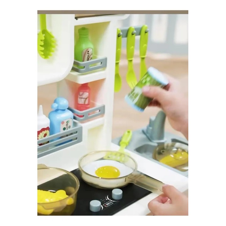Cocina Infantil Home Kitchen Interactiva Agua Luz Sonido