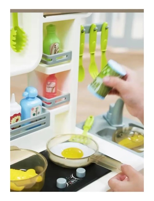 Cocina Infantil Home Kitchen Interactiva Agua Luz Sonido
