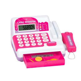 Caja Registradora Juguete Para Niña Con Tarjeta + Baterias