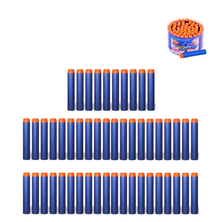 Dardos (balas) Para Pistolas Nerf N-strike Gun X 70 Piezas