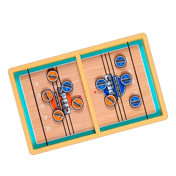 Juego De Mesa Speed Hockey Portátil Niños Interactivo