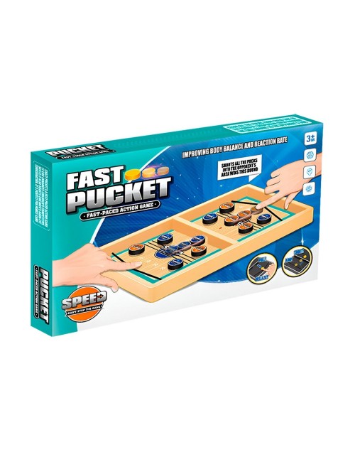 Juego De Mesa Speed Hockey Portátil Niños Interactivo