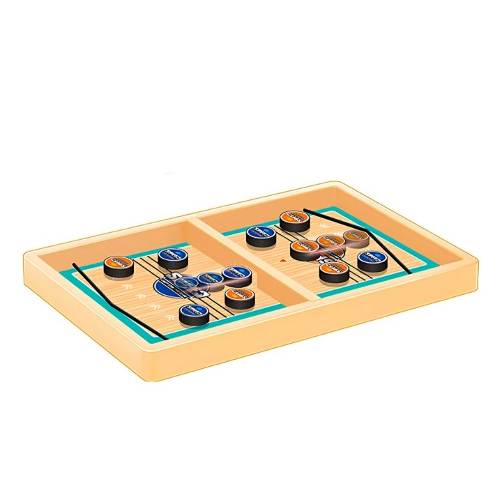 Juego De Mesa Speed Hockey Portátil Niños Interactivo
