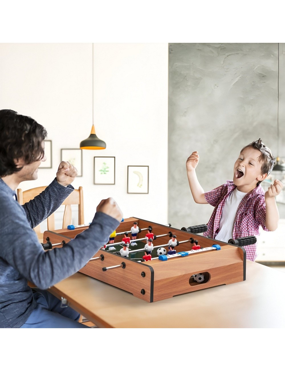 Juego Futbolito Mesa Soccer Futbol Futbolin Niño Interactivo