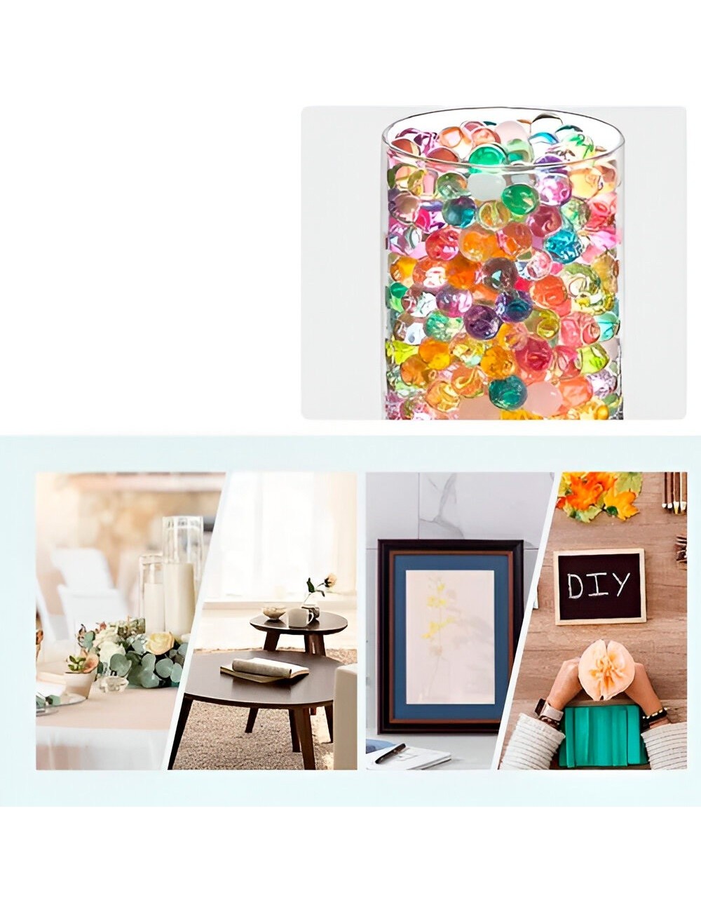 Paquete De Orbis Bolas De Hidrogel 6-8mm Armas Juguete 50000