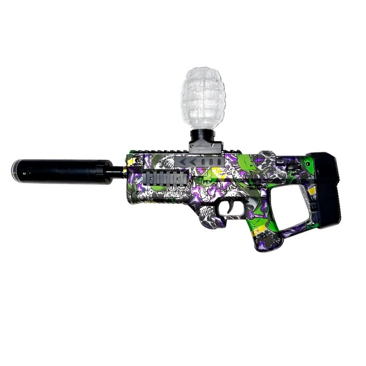 Pistola De Hidrogel Ametralladora Automatica + Accesorios