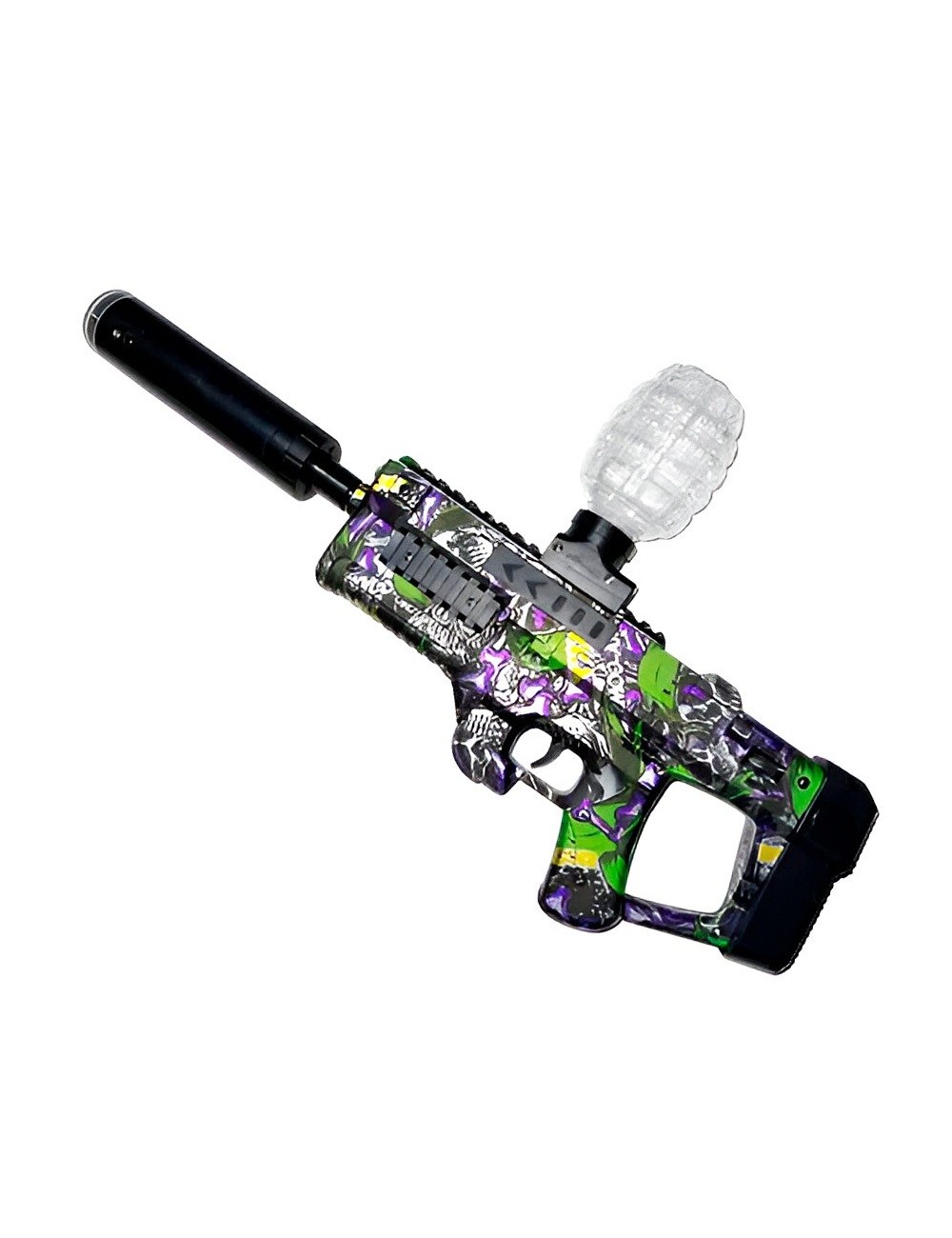 Pistola De Hidrogel Ametralladora Automatica + Accesorios