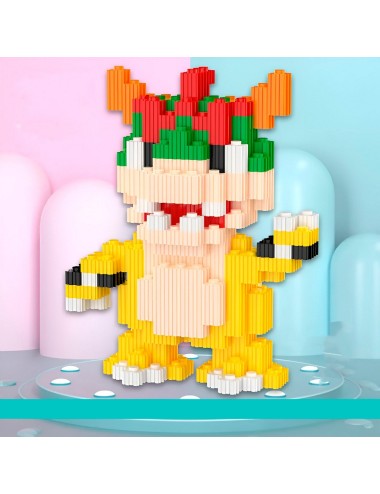 Bowser Mario Juguete Armable Armatodo Construcción Niños