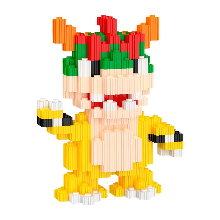 Bowser Mario Juguete Armable Armatodo Construcción Niños