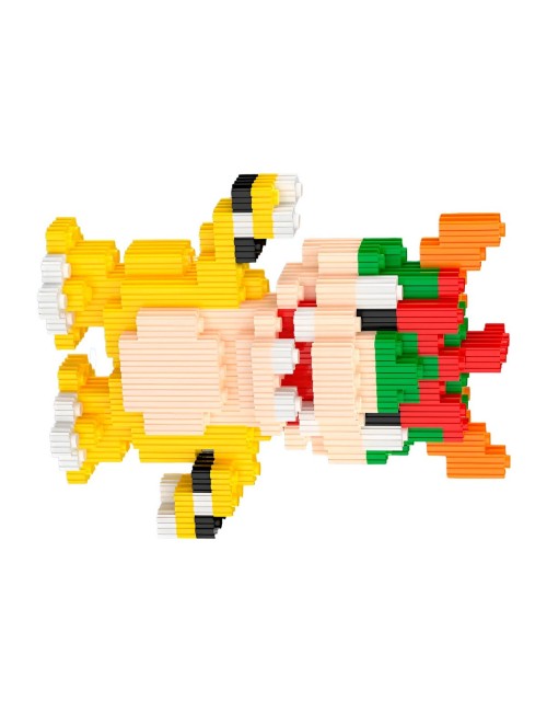 Bowser Mario Juguete Armable Armatodo Construcción Niños