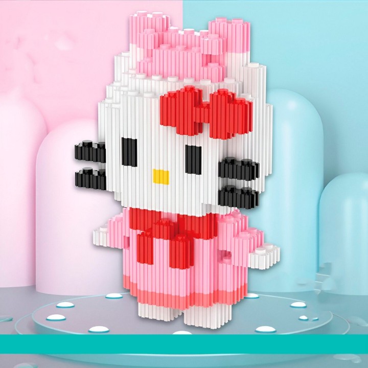 Hello Kitty Juguete Armable Armatodo Construcción Niños