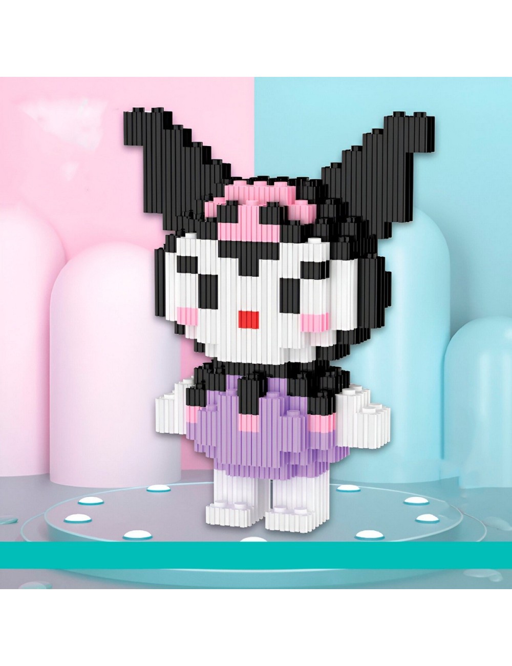 Kuromi Purple Juguete Armable Armatodo Construcción Niños