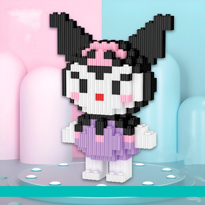 Kuromi Purple Juguete Armable Armatodo Construcción Niños