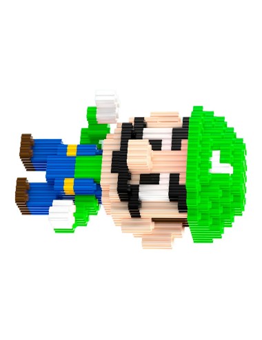 Luigi Mario Juguete Armable Armatodo Construcción Niños