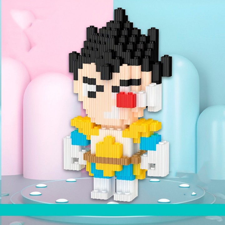 Vegeta Goku Juguete Armable Armatodo Construcción Niños